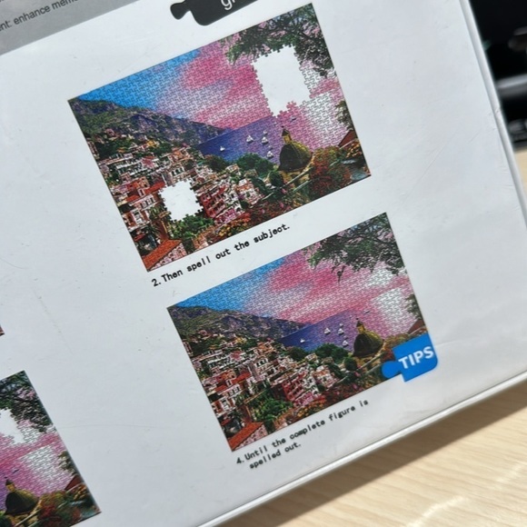 Italy jigsaw puzzle NEW great gift positano 1000 pieces - Picture 5 of 5